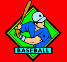 Dibujo Logo de béisbol pintado por sheccid2003