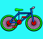 Dibujo Bicicleta pintado por camilaquilodran