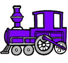 Dibujo Tren pintado por JUANDANIEL