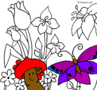 Dibujo Fauna y flora pintado por mariana