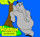 Dibujo Horton pintado por pokemon