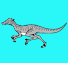 Dibujo Velociraptor pintado por diegoandresperezcabello