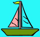Dibujo Barco velero pintado por mikel