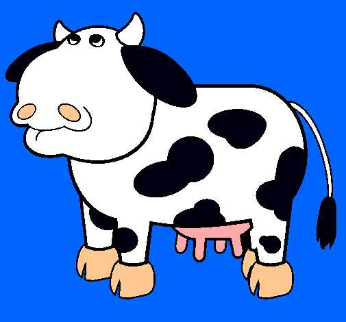 Vaca pensativa