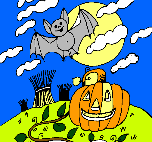 Paisaje de Halloween