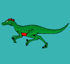 Dibujo Velociraptor pintado por dinosaur-men