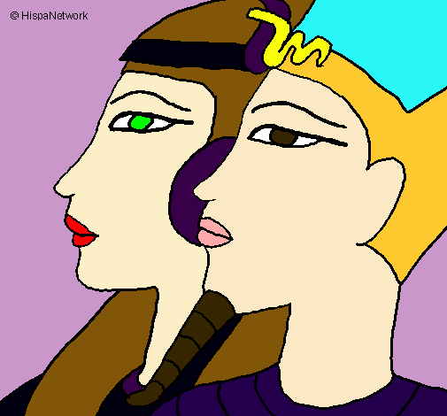 Ramsés y Nefertiti