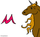 Dibujo Unicornio pintado por EduRneLamoRe