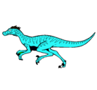 Dibujo Velociraptor pintado por mahaim