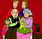 Dibujo Familia pintado por gabrielaajonas