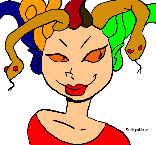 Mujer medusa