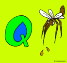Dibujo Mosquito pintado por vanessa1234