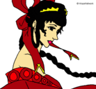 Dibujo Princesa china pintado por Lollita