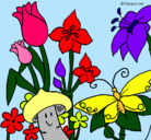 Dibujo Fauna y flora pintado por MARCELA
