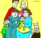 Dibujo Familia pintado por DIEGOANDRES