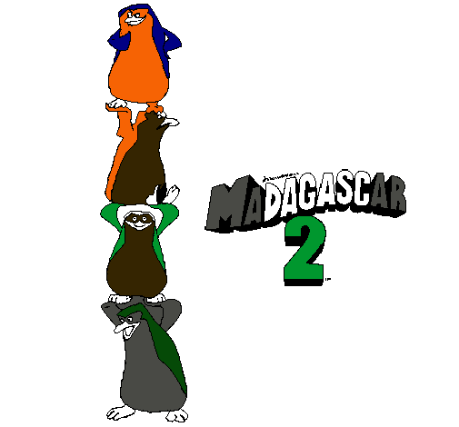 Madagascar 2 Pingüinos