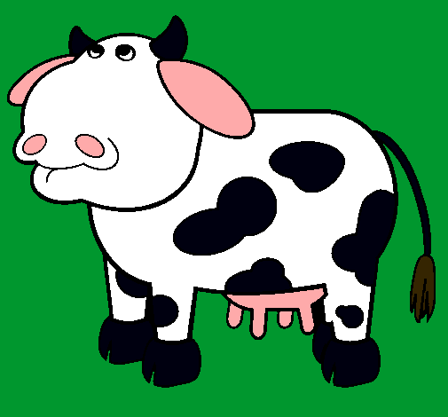 Vaca pensativa