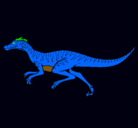 Dibujo Velociraptor pintado por marianceleste