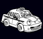 Dibujo Herbie Taxista pintado por angelica