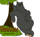 Dibujo Horton pintado por rolfe