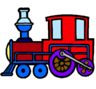 Dibujo Tren pintado por pabloypedro