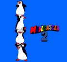 Dibujo Madagascar 2 Pingüinos pintado por piolindandyhdz.ajjajajaja