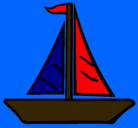 Dibujo Barco velero pintado por danilodukkegomes