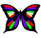 Dibujo Mariposa pintado por leila