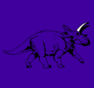 Dibujo Triceratops pintado por XHHYYYTYTTRRTTRTYY