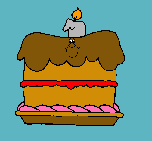 Pastel de cumpleaños