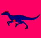 Dibujo Velociraptor pintado por angeltrexycristhian