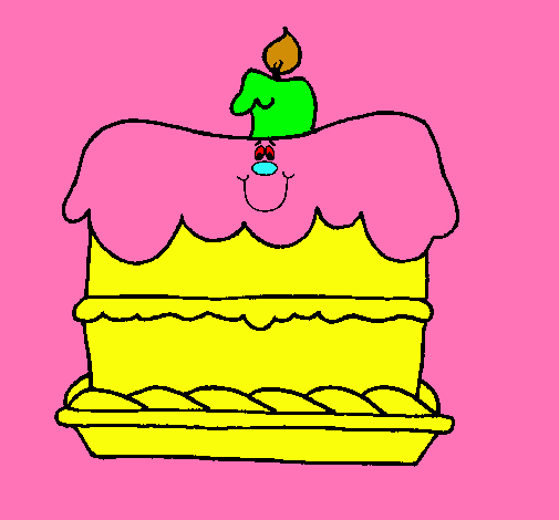 Pastel de cumpleaños