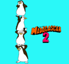 Dibujo Madagascar 2 Pingüinos pintado por vmnbvjusioklmvckmbmmn