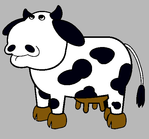 Vaca pensativa