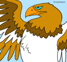 Dibujo Águila Imperial Romana pintado por evaarribas
