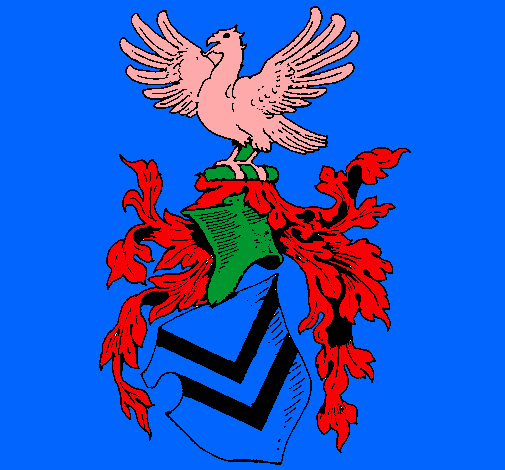 Escudo de armas y aguila 