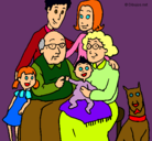 Dibujo Familia pintado por pepitadelspal0tSS