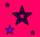 Dibujo Estrellas pintado por shakira