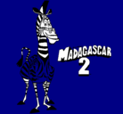 Dibujo Madagascar 2 Marty pintado por AguztinaToledo