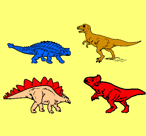 Dinosaurios de tierra