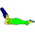 Dibujo Marge pintado por ayr21222386