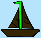 Dibujo Barco velero pintado por danielmolina