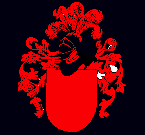 Escudo de armas y casco