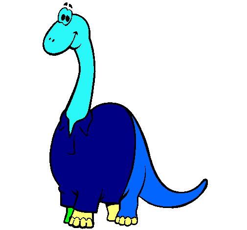 Diplodocus con camisa