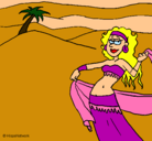 Dibujo Sahara pintado por ashleym.arias