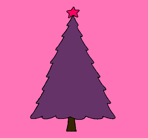 Árbol con estrella