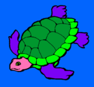 Dibujo Tortuga pintado por valeria1