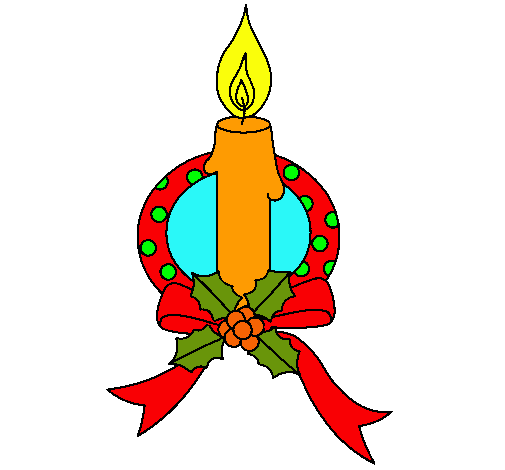 Vela de navidad III