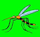 Dibujo Mosquito pintado por ALEX