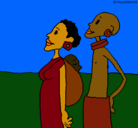 Dibujo Familia de Zanmbia pintado por itariysebis